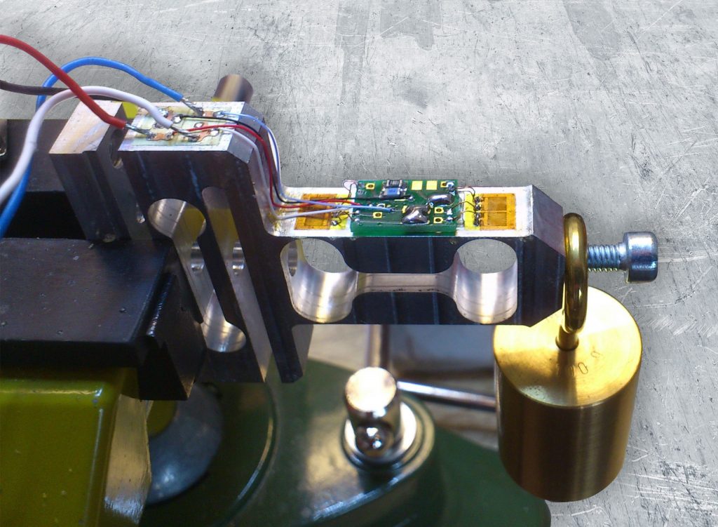 Dehnungsmessstreifen Applikations Muster