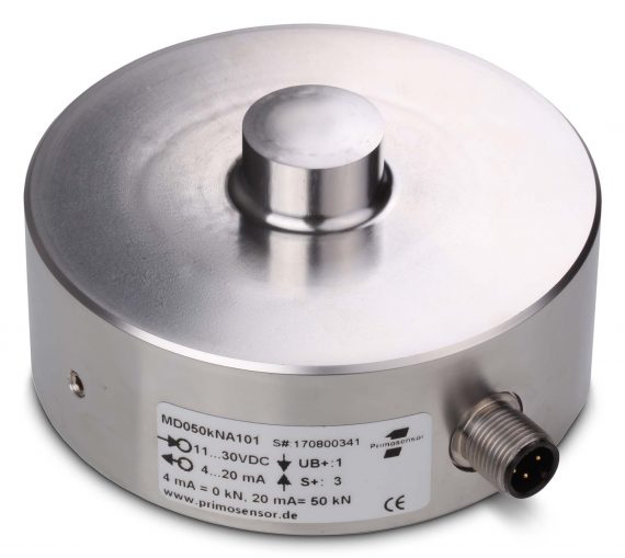 Kraftmessdose / Druckkraftaufnehmer Primoforce® Baureihe MD