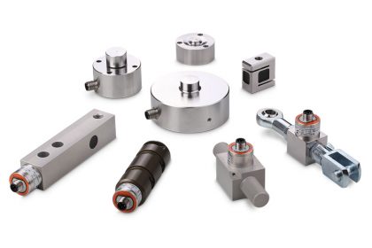 verschiedene Kraftaufnehmer und Kraftsensoren / Kraftsensorik